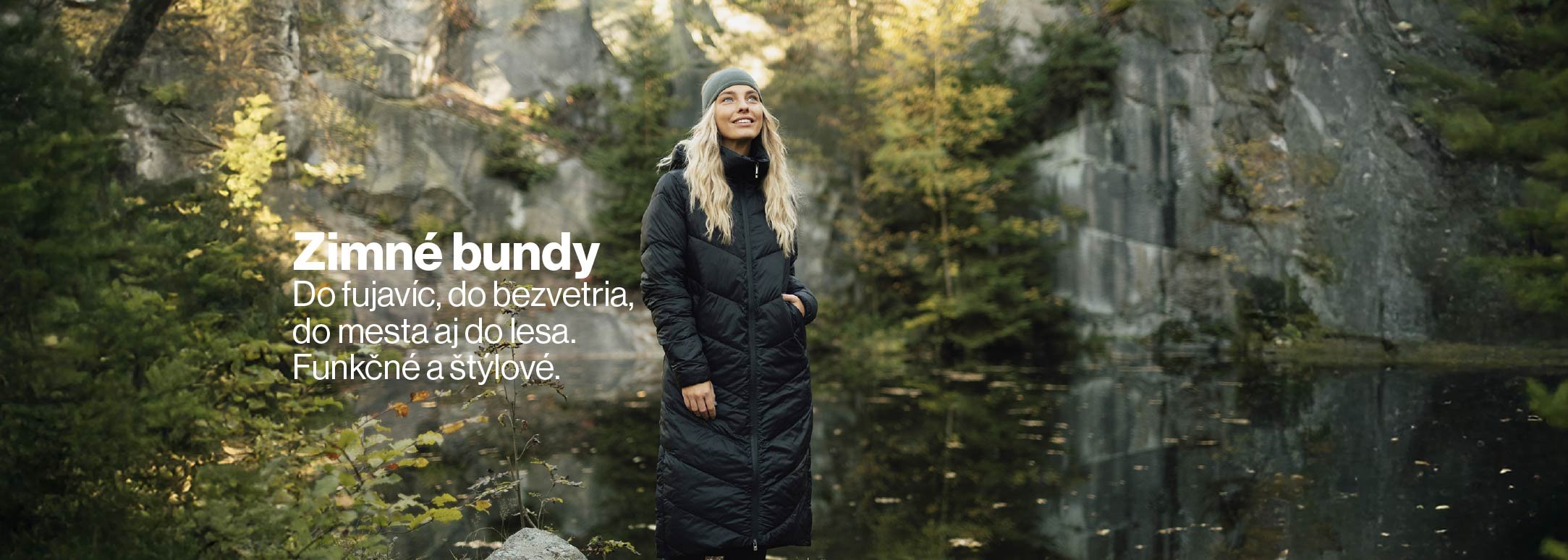 Zimné funkčné bundy a kabáty